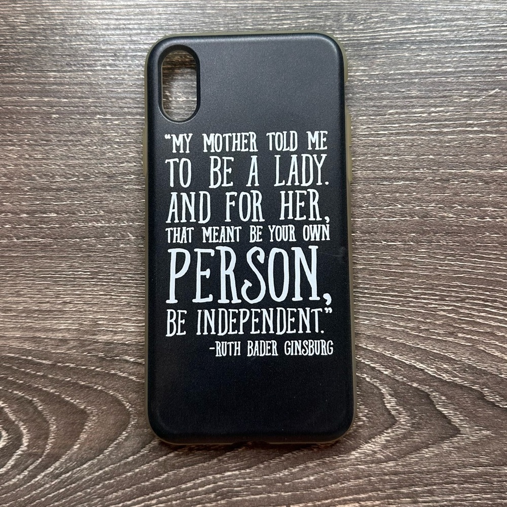iPhone X Inspirational Quote Phone Case
